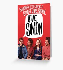 Love, Simon Greeting Card