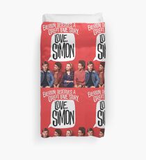 Love, Simon Duvet Cover