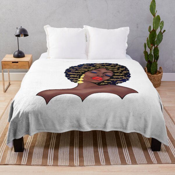Item preview, Black Woman History T-shirt Afro Birthday Queen designed and sold by Tetete.