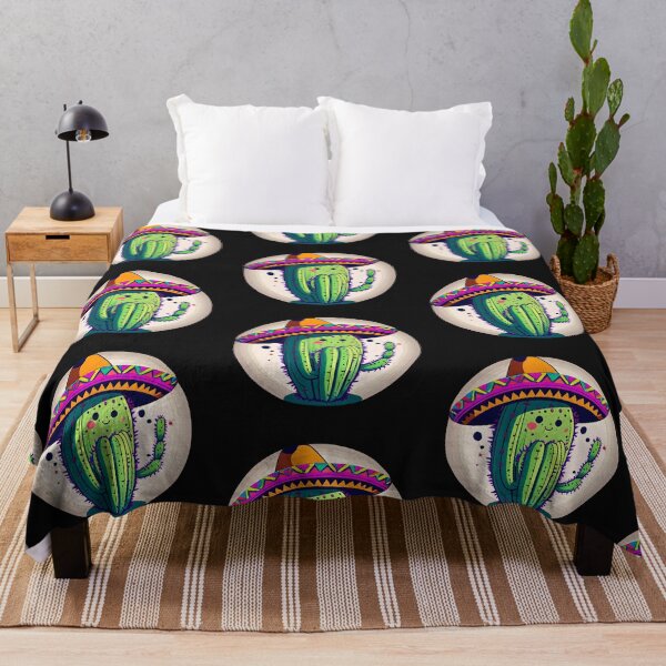 Item preview, cute cactus wearing a sombrero designed and sold by Fatkid11.