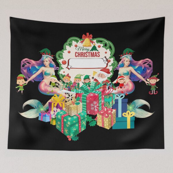Item preview, Sirenas Feliz Navidad de Ondine Merfolk Sirenas designed and sold by SirenasWorld.