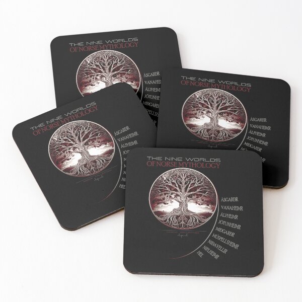 Item preview, Yggdrasil - and the nine worlds of Norse mythology (Norse mythology) designed and sold by utopio-art.