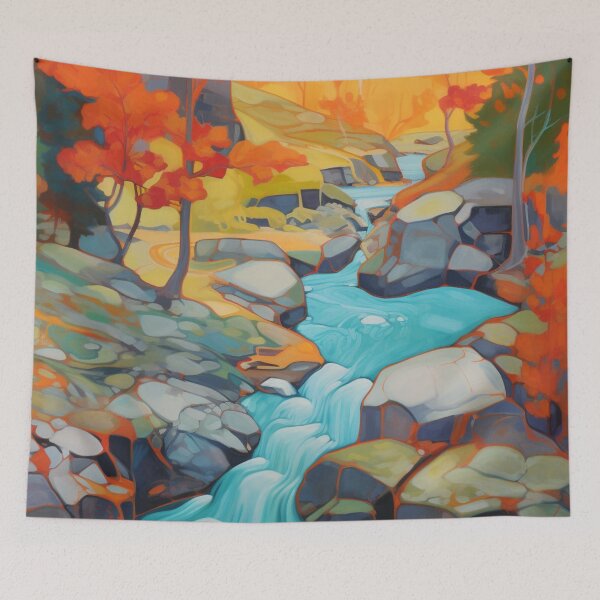 Item preview, Rhapsody in Hue: A Fauvist Interpretation - 4 designed and sold by Moisky Art.