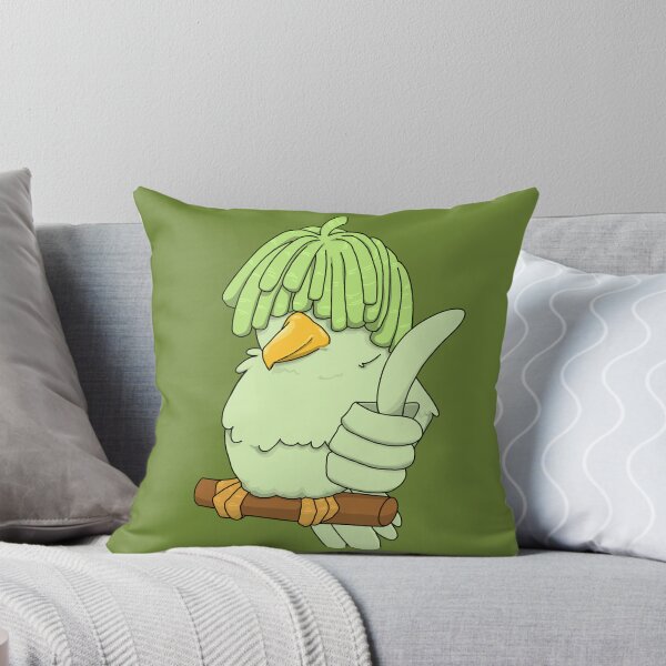 Item preview, Green funky bird designed and sold by krivolay.
