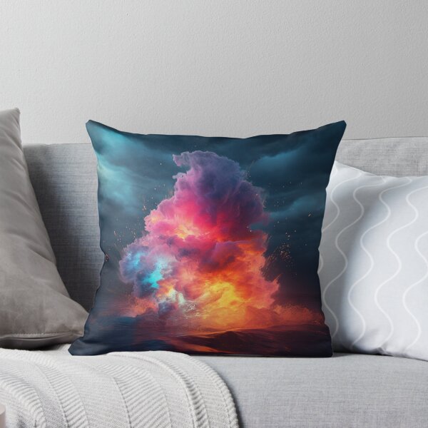 Item preview, neon colorfull clouds no 1 designed and sold by Sylwia Kuc.