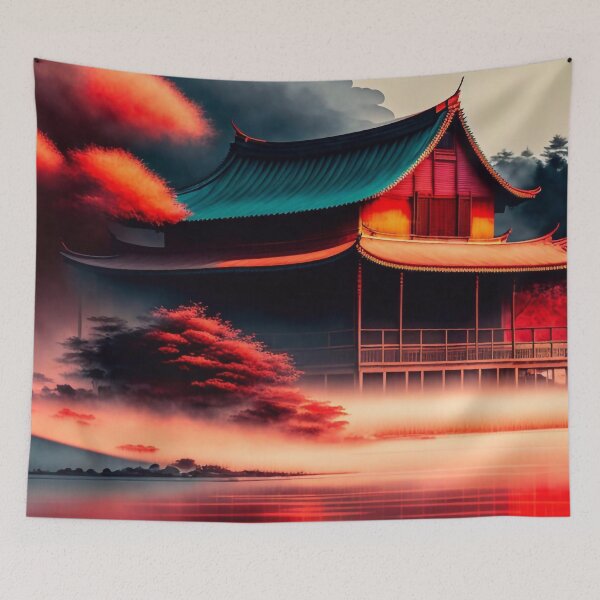 Item preview, Old Chinese house designed and sold by M-Y-A-R-T-.