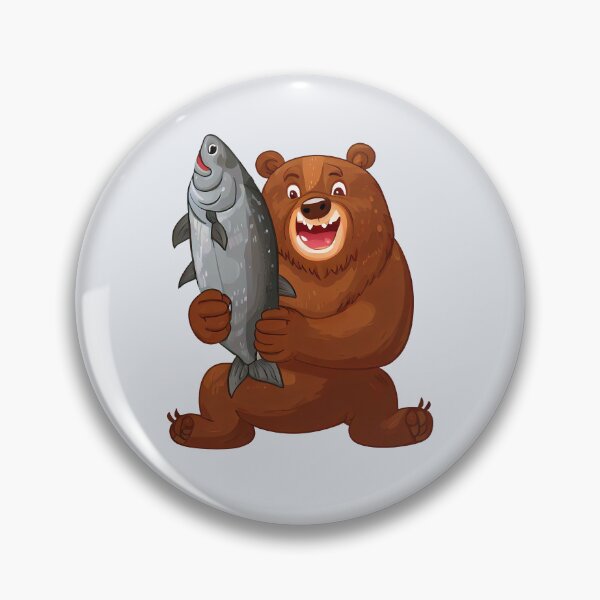 Item preview, Grizzly Bear's Big Catch: A Fishing Adventure designed and sold by kidcartoon.