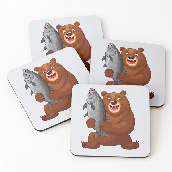 Item preview, Grizzly Bear's Big Catch: A Fishing Adventure designed and sold by kidcartoon.