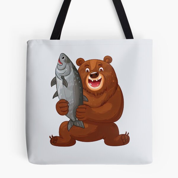 Item preview, Grizzly Bear's Big Catch: A Fishing Adventure designed and sold by kidcartoon.