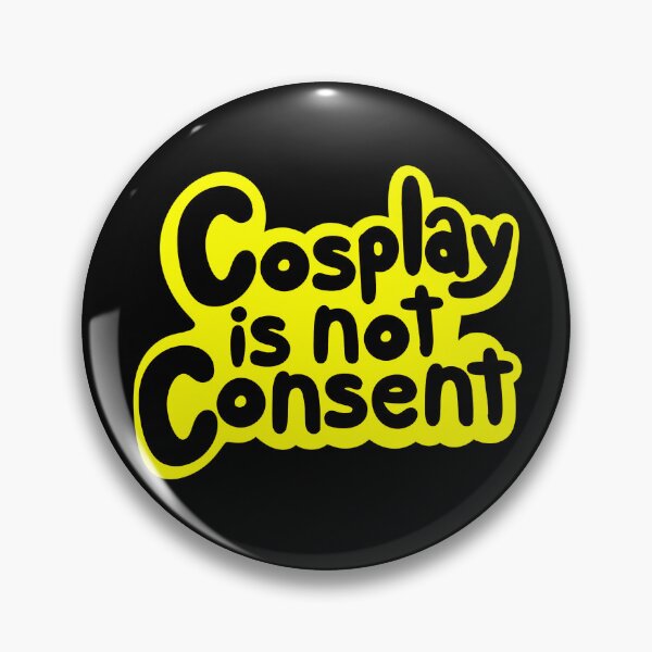Item preview, Cosplay is not Consent Yellow designed and sold by avduryea.