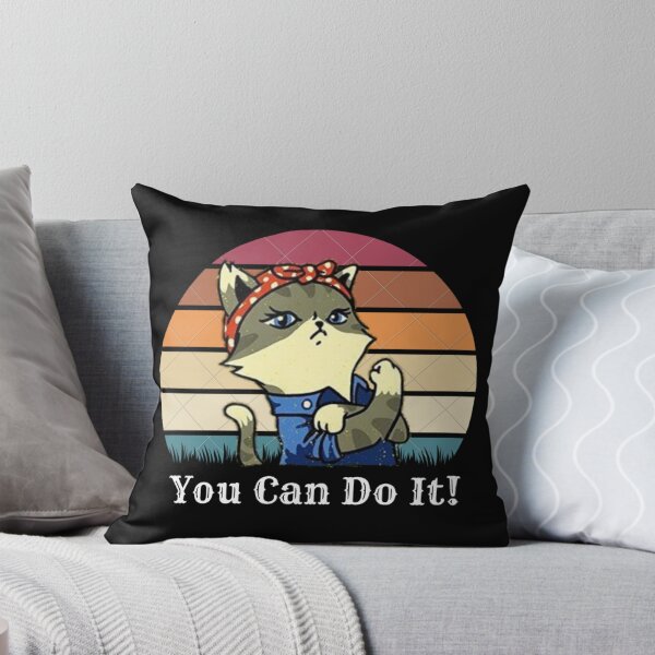 Item preview, You can do it! cat lover designed and sold by Flonab.