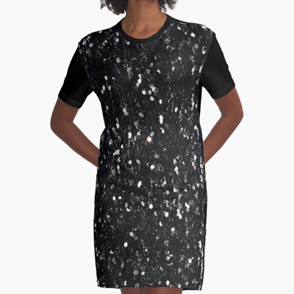 Buy Glam and Gloria Women's Black Sequin Sparkling Glitter Shiny