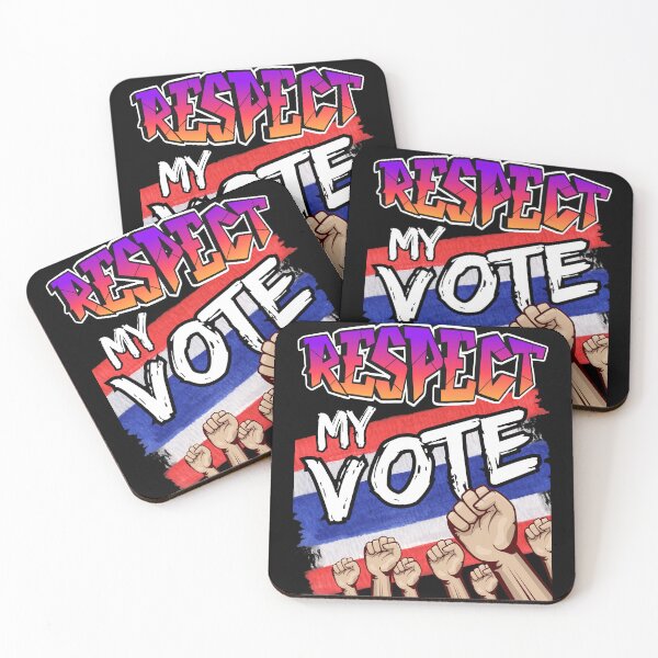 Item preview, Respect My Vote Thailand Flag Political Activism Tim Pita designed and sold by BunBuntheDog-.