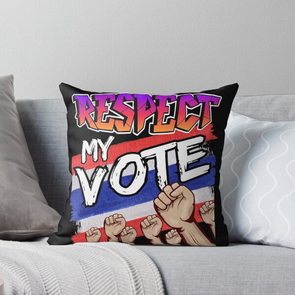 Item preview, Respect My Vote Thailand Flag Political Activism Tim Pita designed and sold by BunBuntheDog-.