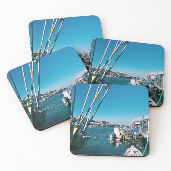 Item preview, fisherman boat blue sky designed and sold by HipButik.