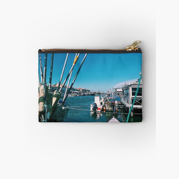 Item preview, fisherman boat blue sky designed and sold by HipButik.
