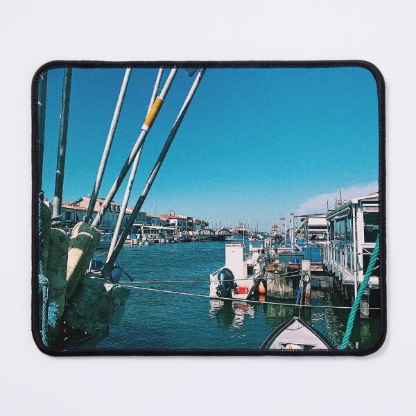 Item preview, fisherman boat blue sky designed and sold by HipButik.