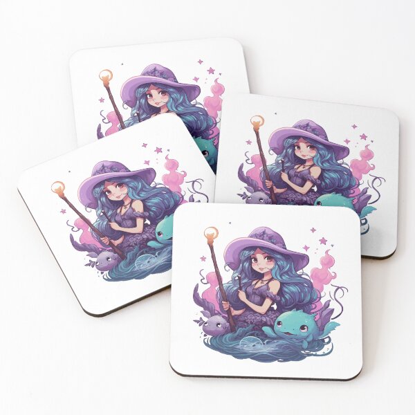 Item preview, Kawaii witch from the sea designed and sold by RetroPrints.