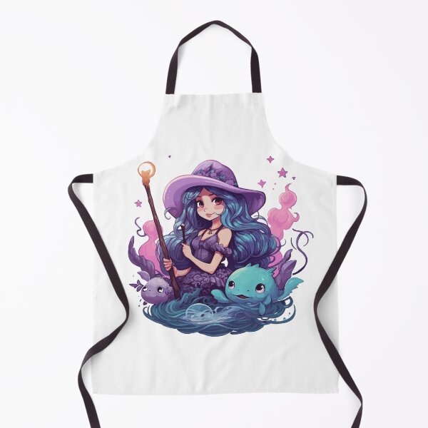 Item preview, Kawaii witch from the sea designed and sold by RetroPrints.