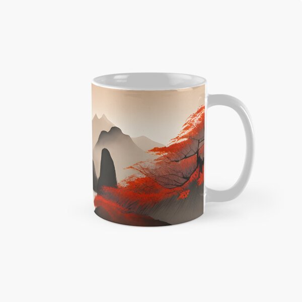 Item preview, Fantastic and Colorful Mountain Forest Park  - Chinese Painting designed and sold by joejiing.
