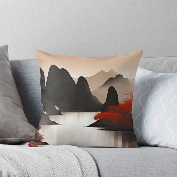 Item preview, Fantastic and Colorful Mountain Forest Park  - Chinese Painting designed and sold by joejiing.