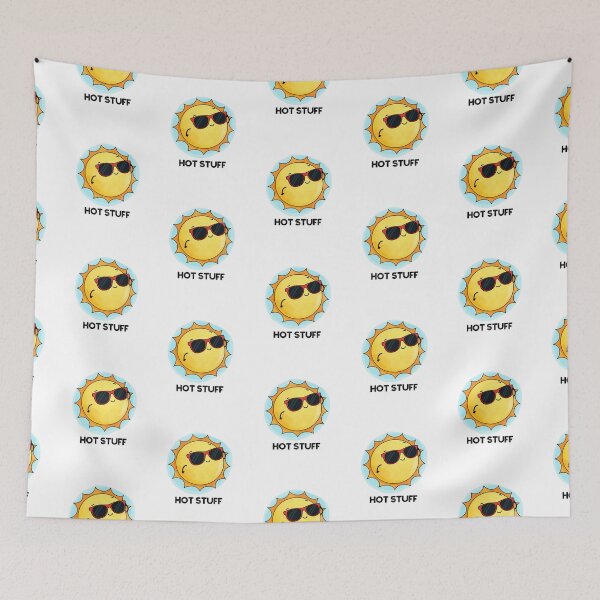 Item preview, Hot Stuff Funny Sun Puns  designed and sold by punnybone.