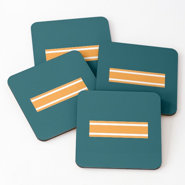 Item preview, White _ Orange Power Stripe Graphic  designed and sold by ShirleyPolanco.