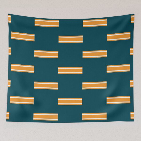 Item preview, Blanco _ Orange Power Stripe Gráfico designed and sold by ShirleyPolanco.
