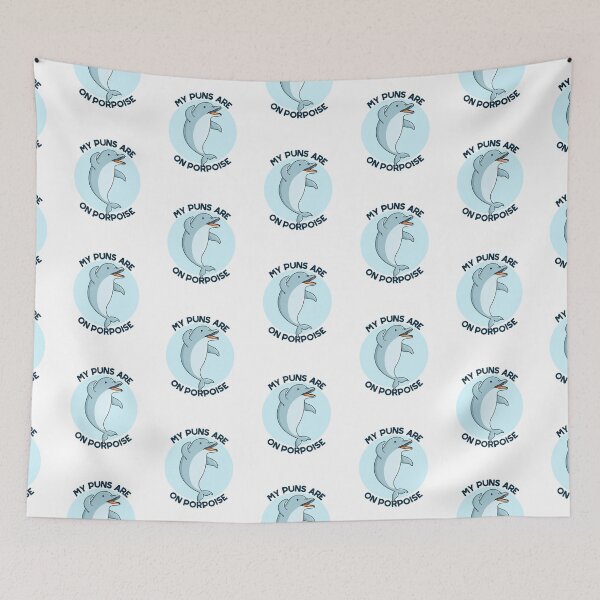 Item preview, My Puns Are On Porpoise Funny Animal Puns  designed and sold by punnybone.