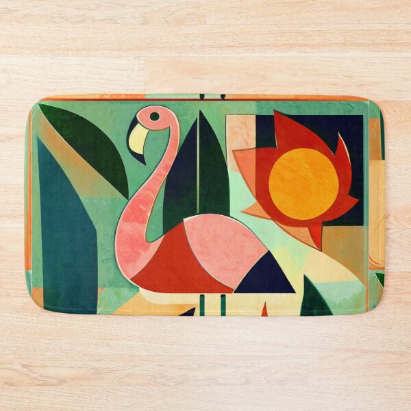 Item preview, Abstract Flamingo, a Cubist Tropical Fantasy designed and sold by Liscar95.