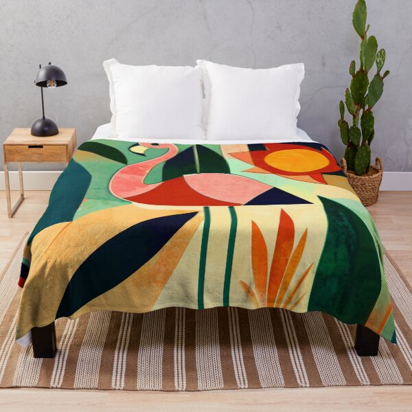 Item preview, Abstract Flamingo, a Cubist Tropical Fantasy designed and sold by Liscar95.