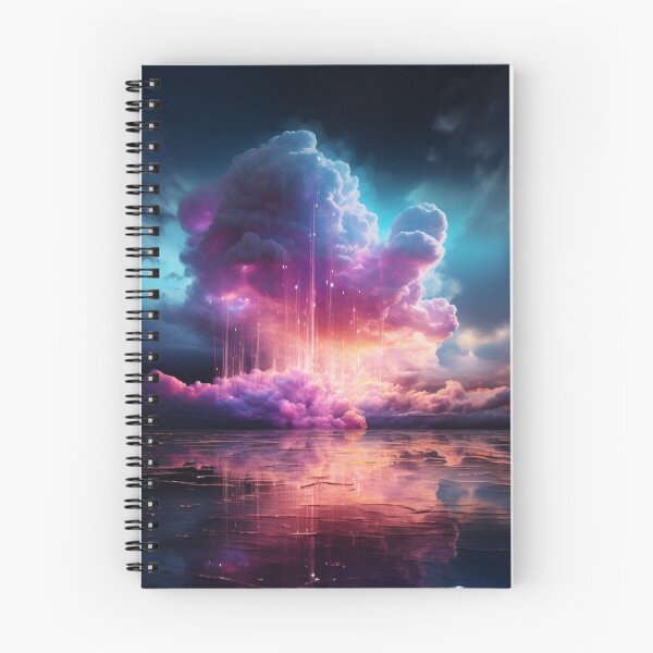 Item preview, neon colorfull clouds no 3 designed and sold by Sylwia Kuc.