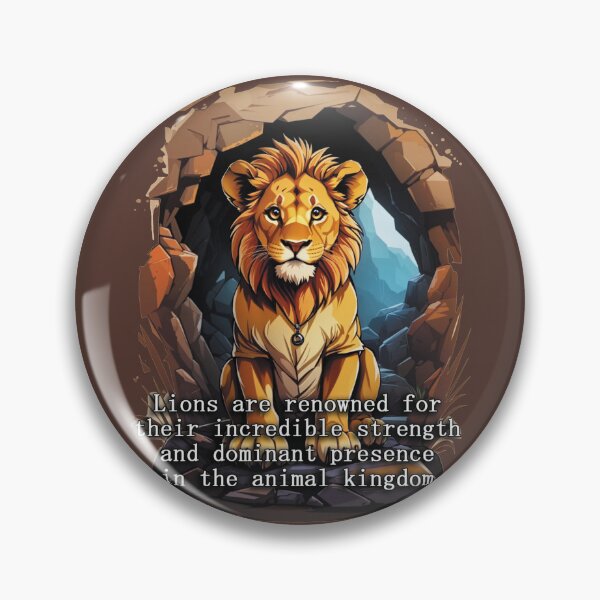 Item preview, Lion, the Brave King of the Animal Kingdom designed and sold by Salahuddin190.