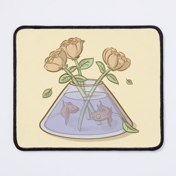 Item preview, Vase of flower and goldfish designed and sold by Eulalie8.