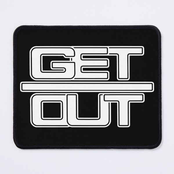Item preview, GET OUT (white) designed and sold by ELALJUR.