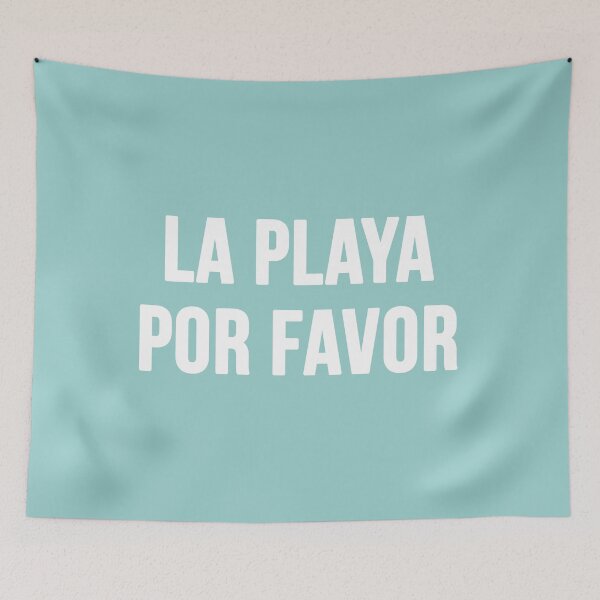 Item preview, La Playa Por Favor designed and sold by Random Acts of Cotton.