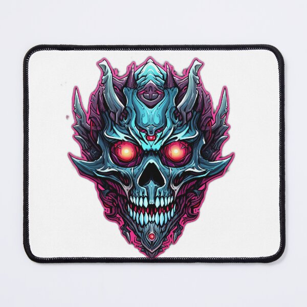 Item preview, Demonic Skull - Luminous Trashcore designed and sold by Woodsit.
