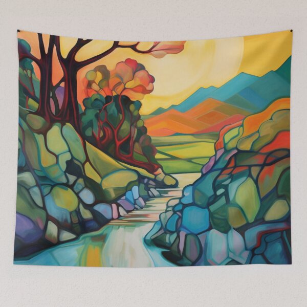 Item preview, Rhapsody in Hue: A Fauvist Interpretation - 11 designed and sold by Moisky Art.