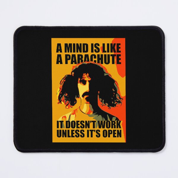 Item preview, A Mind Is Like Parachute Záppá , Rock Band Singer Classic s, Frank designed and sold by ArtFashionSmith.