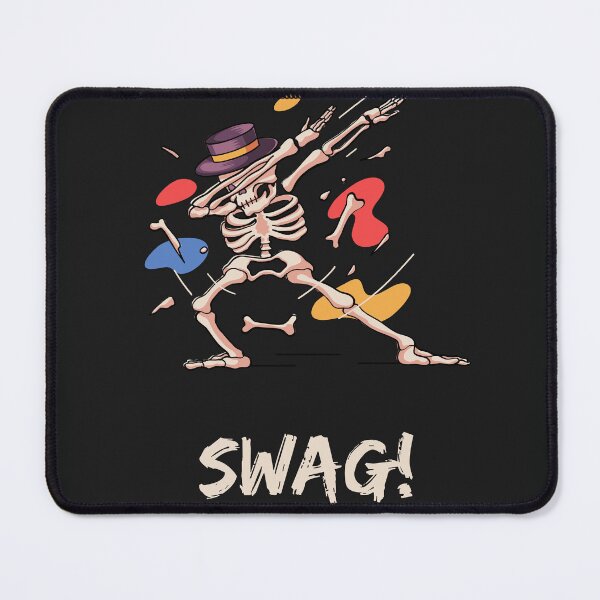 Item preview, "SWAG Skull: Black Colorful Skull Pose" designed and sold by PRINT SCAPE.