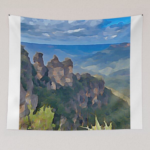 Item preview, The Three Sisters - Australia Poster designed and sold by ryanstravels.