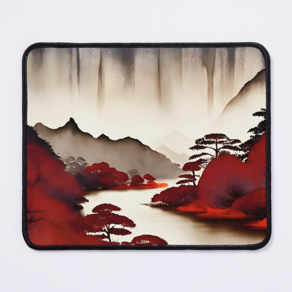 Item preview, Colorful Mountain and River - Chinese Painting designed and sold by joejiing.