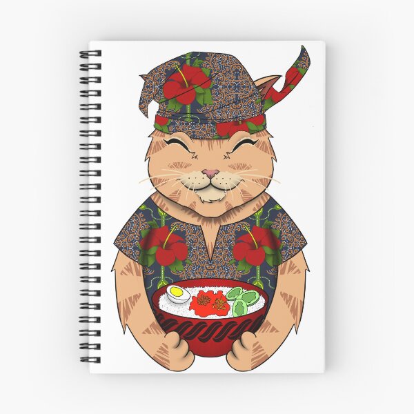 Item preview, Malay Cat With Nasi Lemak designed and sold by KazbaStudio.