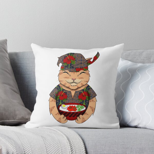 Item preview, Malay Cat With Nasi Lemak designed and sold by KazbaStudio.
