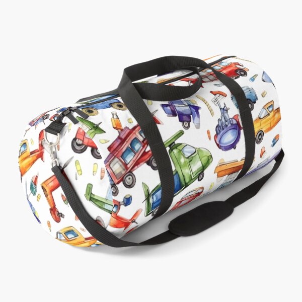 Item preview, Cute Toy Cars, Airplanes, Helicopters, Drones in Watercolor – First Day of School designed and sold by ignasirus.