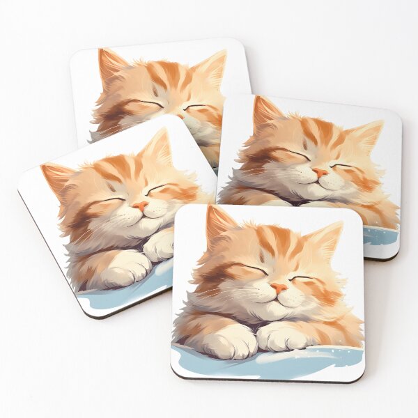 Item preview, Blissful Slumber of a Ginger Cat designed and sold by Felix Tanner.