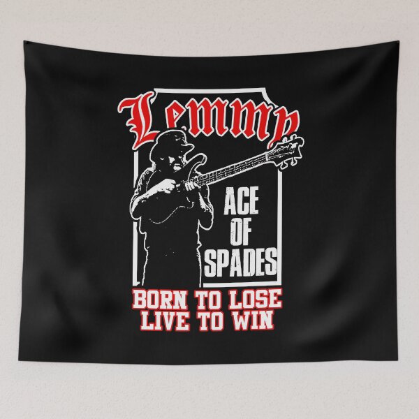 Item preview, Ace Of Spades , Born To Lose Music Album Live To Win , Kilmister T designed and sold by ArtFashionSmith.