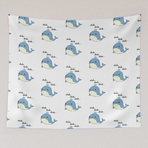 Item preview, Whale, whale, whale Funny Animal Puns  designed and sold by punnybone.