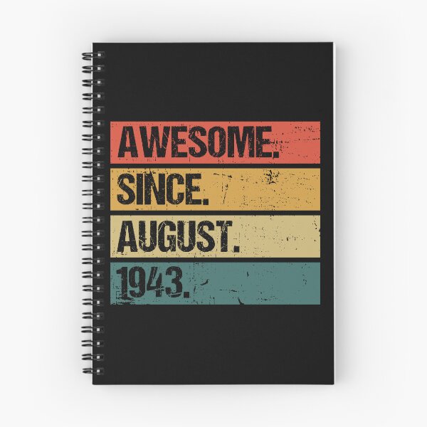 Item preview, Awesome Since August 1943 | Made In 1943 | Vintage August 1943 designed and sold by Christina-grich.
