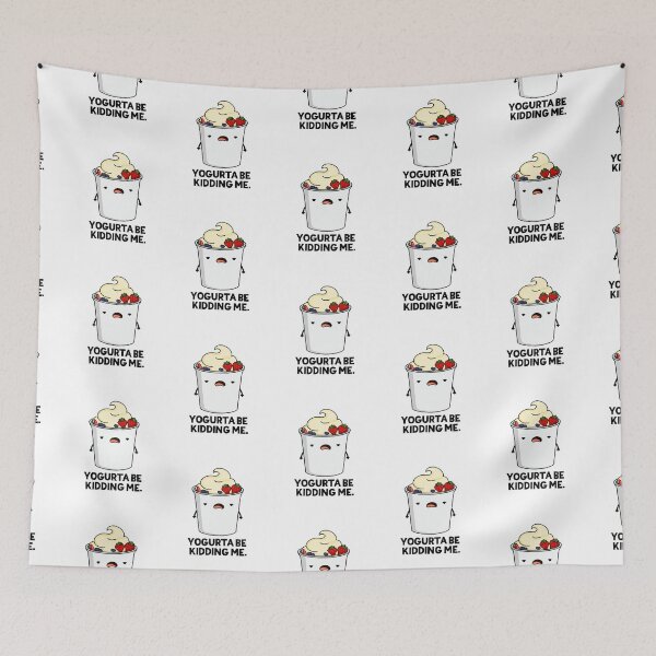 Item preview, Yogurta Be Kidding Me Funny Yogurt Puns  designed and sold by punnybone.